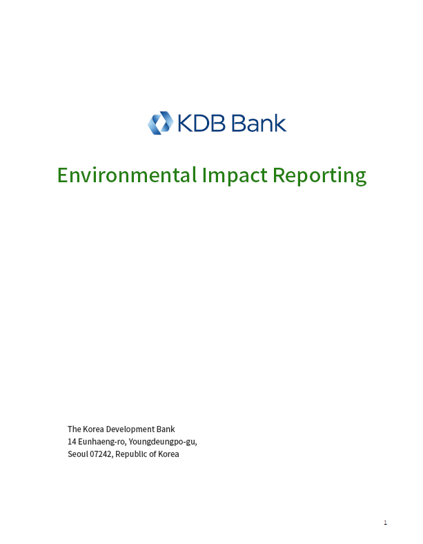 Environmental Impact Reporting